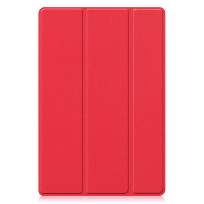 Samsung Galaxy Tab A8 Trifold Bookcase Hoes - Rood