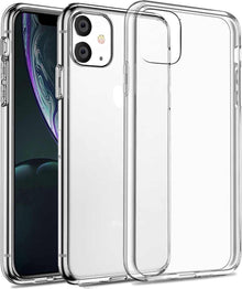 iPhone 11 Hoesje Siliconen Backcover Lichtgewicht - Transparant