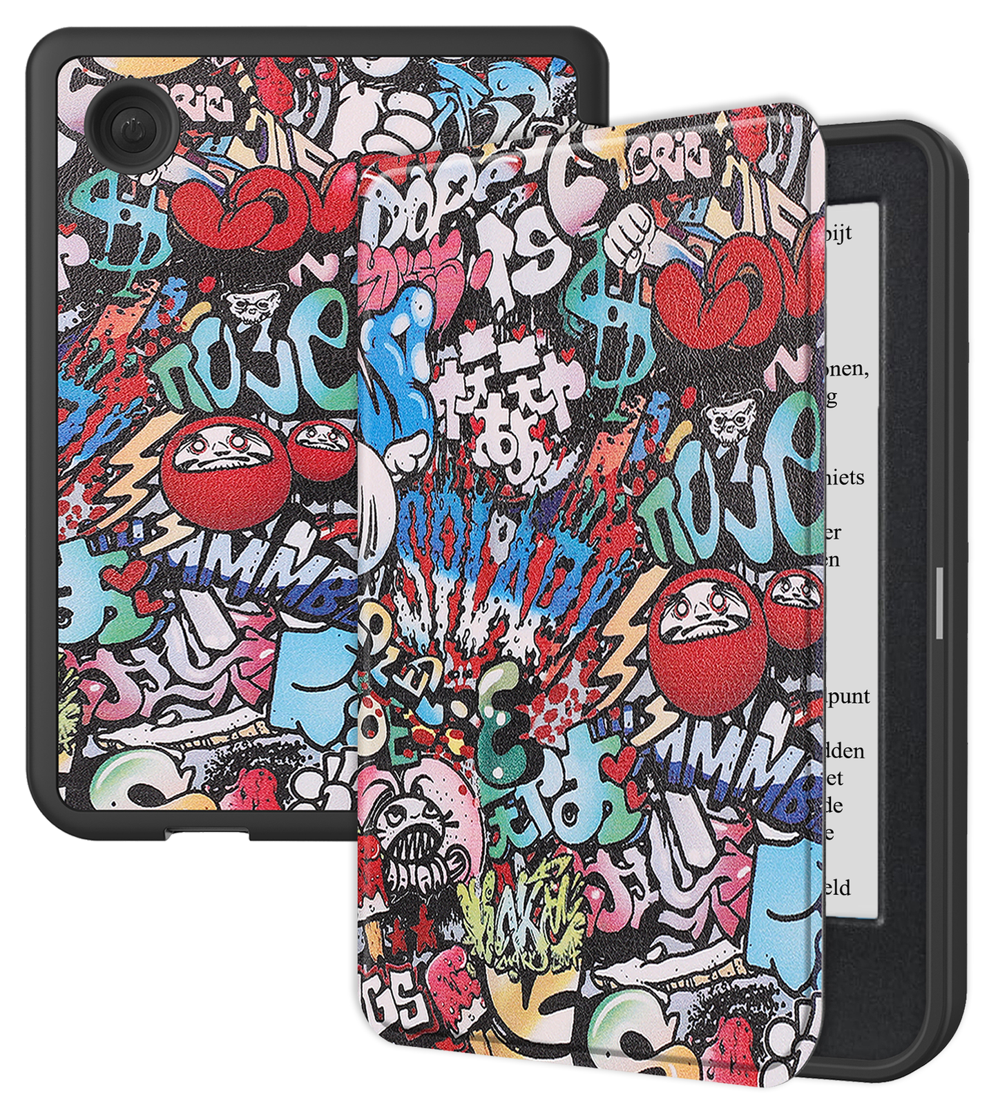 Kobo Clara BW Hoesje Book Case - Graffity