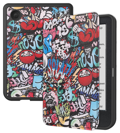 Kobo Clara BW Hoesje Book Case - Graffity