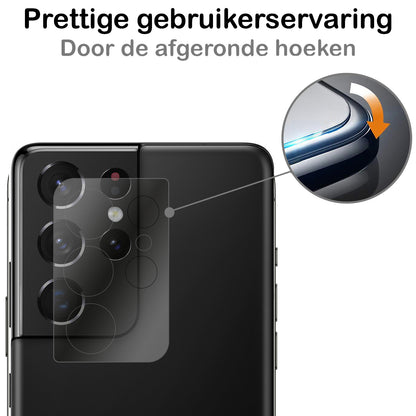 Samsung S21 Ultra Camera Screenprotector Gehard Glas