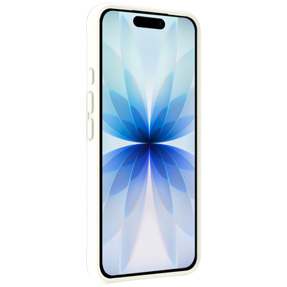 iPhone 17 Hoesje Siliconen Backcover Lichtgewicht - Wit