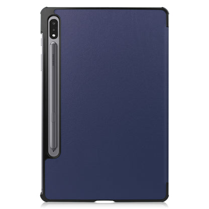 Samsung Galaxy Tab S8 Plus Hoesje Book Case - Donkerblauw