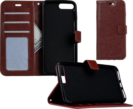 iPhone 7/8/SE 2020 Hoesje Book Case Kunstleer - Bruin