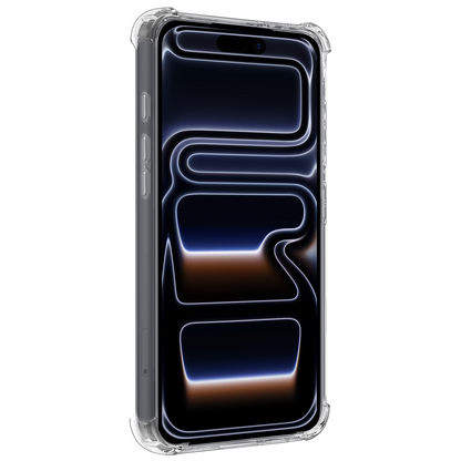 iPhone 17 Pro Max Hoesje Kaarthouder Backcover Shockproof - Transparant