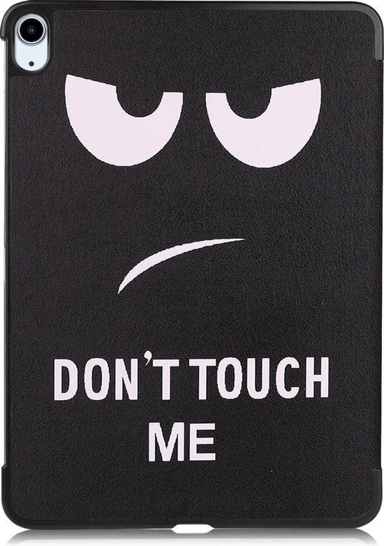 iPad Air 2020 Hoesje Book Case - Don't Touch Me