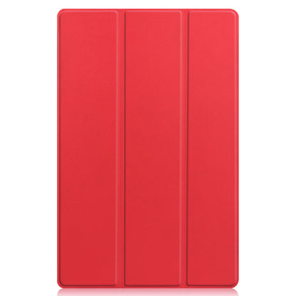 Lenovo Tab P11 Trifold Bookcase Hoes - Rood