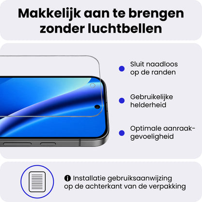 Google Pixel 10a Screenprotector Gehard Glas - Anti-kras