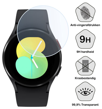 Samsung Watch 5 44 mm Screenprotector Gehard Glas - Anti-kras