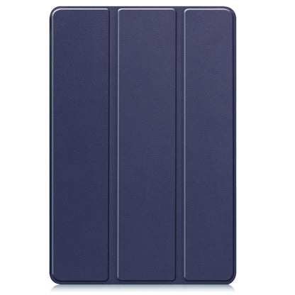 Lenovo Tab M10 5G Trifold Bookcase Hoes - Donkerblauw