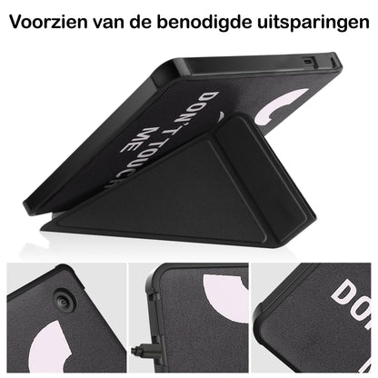 Kobo Libra 2 Trifold Bookcase Hoes - Don't Touch Me