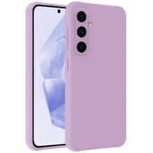 Samsung A35 Hoesje Siliconen Backcover Lichtgewicht - Lila