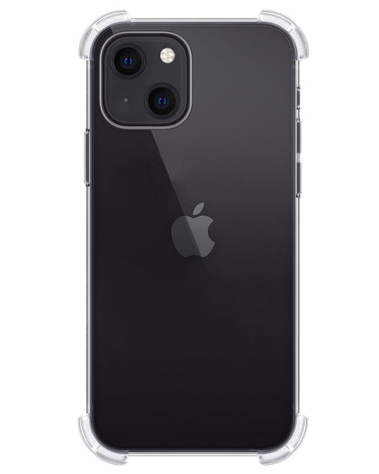 iPhone 14 Hoesje Shockproof Backcover Siliconen - Transparant