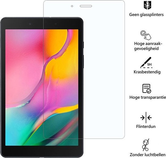 Samsung Galaxy Tab A 8.0 (2019) Screenprotector Tempered Glass