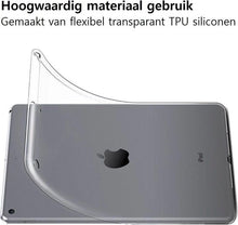 iPad 2017/2018 Hoesje Siliconen Backcover Lichtgewicht - Transparant