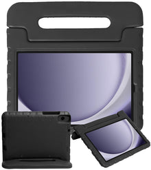 Samsung Galaxy Tab A9 Kinderhoes Shockabsorberend Foam - Zwart