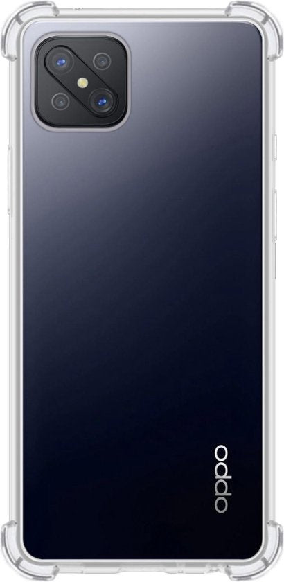 OPPO Reno4 Z 5G Hoesje Shockproof Backcover Siliconen - Transparant