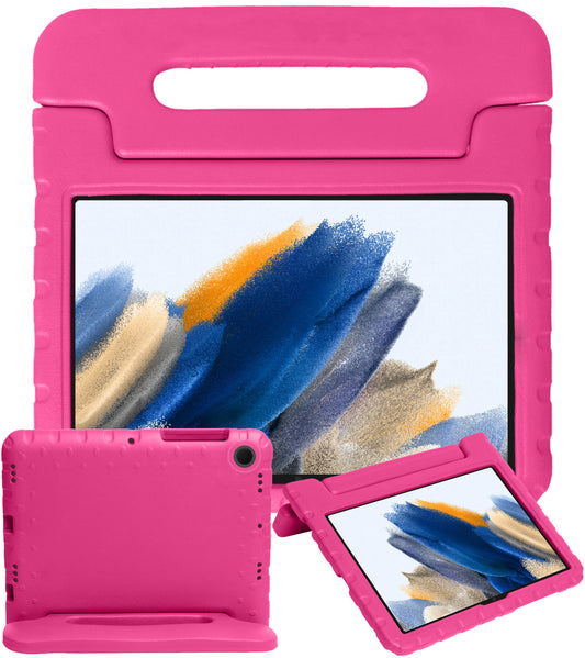 Samsung Galaxy Tab A8 Hoesje Kids Cover Bumper - Roze