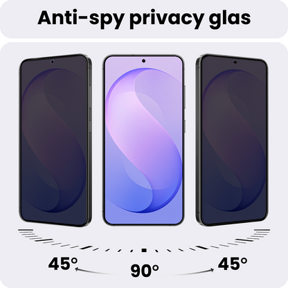 Samsung S26 FE Screenprotector Gehard Glas - Privacy