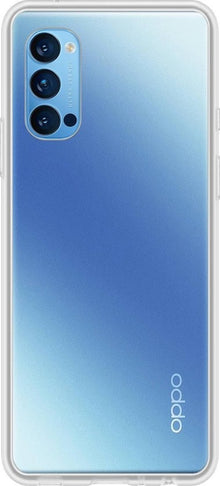 OPPO Reno 4 Pro 5G Hoesje Siliconen Backcover Lichtgewicht - Transparant
