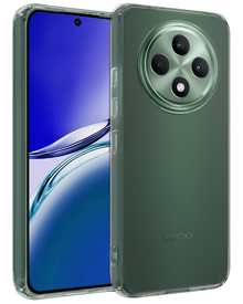 Oppo Reno 12 F Hoesje Siliconen Backcover Lichtgewicht - Transparant