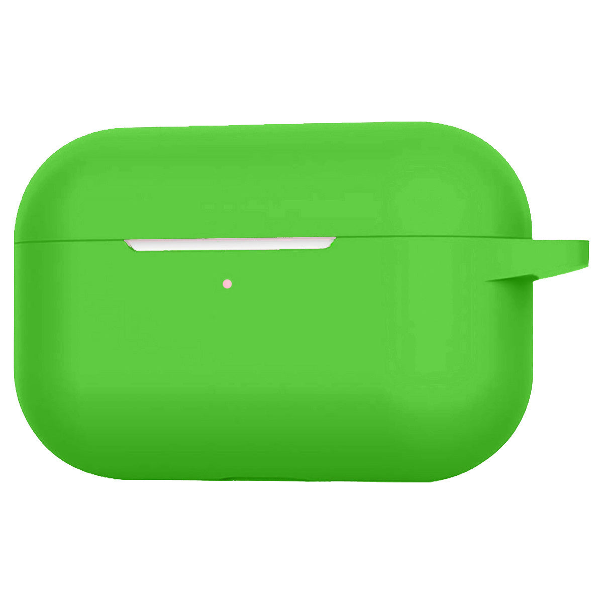 Airpods Pro Hoesje Siliconen met Clip - Groen