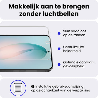 Samsung S26 Plus Screenprotector Gehard Glas - Anti-kras