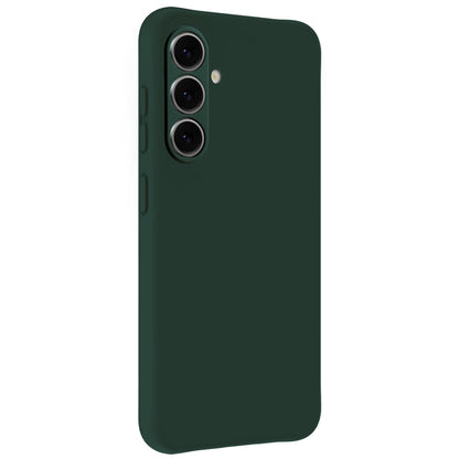 Samsung S26 Plus Hoesje Siliconen Backcover Lichtgewicht - Donkergroen