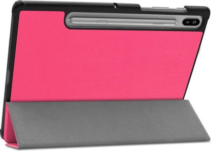 Samsung Galaxy Tab S6 Hoesje Book Case - Roze