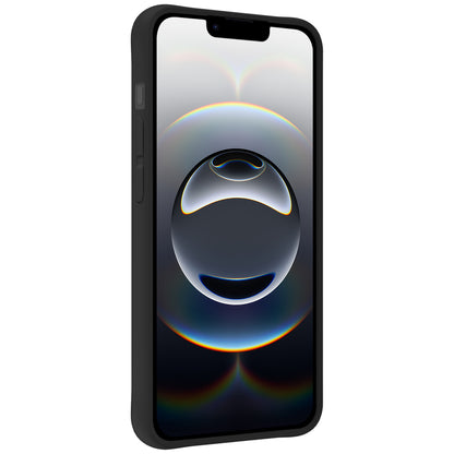 iPhone 16e Hoesje Siliconen Backcover Lichtgewicht - Zwart