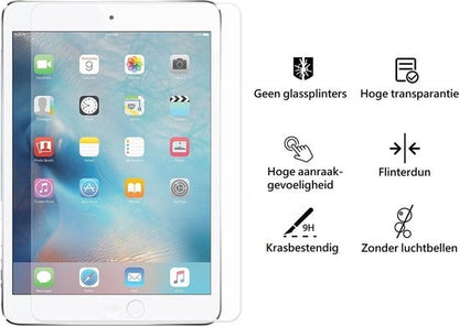 iPad Mini 2 Hoesje Kids Cover Bumper Met Screenprotector - Paars