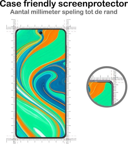 Xiaomi Redmi Note 9S Screenprotector Gehard Glas - Anti-kras