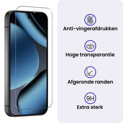 Google Pixel 11 Pro Screenprotector Gehard Glas - Anti-kras