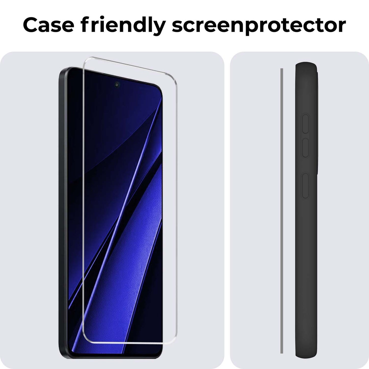 Xiaomi Poco X6 Pro 5G Screenprotector Tempered Glass