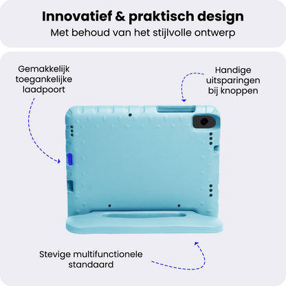 Samsung Galaxy Tab A11 Kinderhoes Shockabsorberend Foam - Sky
