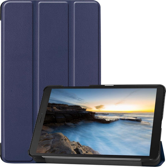 Samsung Galaxy Tab A 8.0 (2019) Hoesje Book Case - Donkerblauw