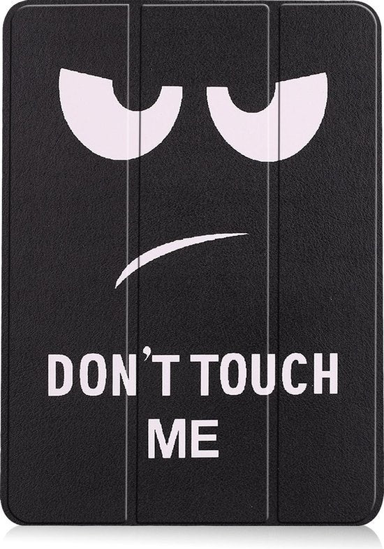 iPad Air 2020 Hoesje Book Case - Don't Touch Me