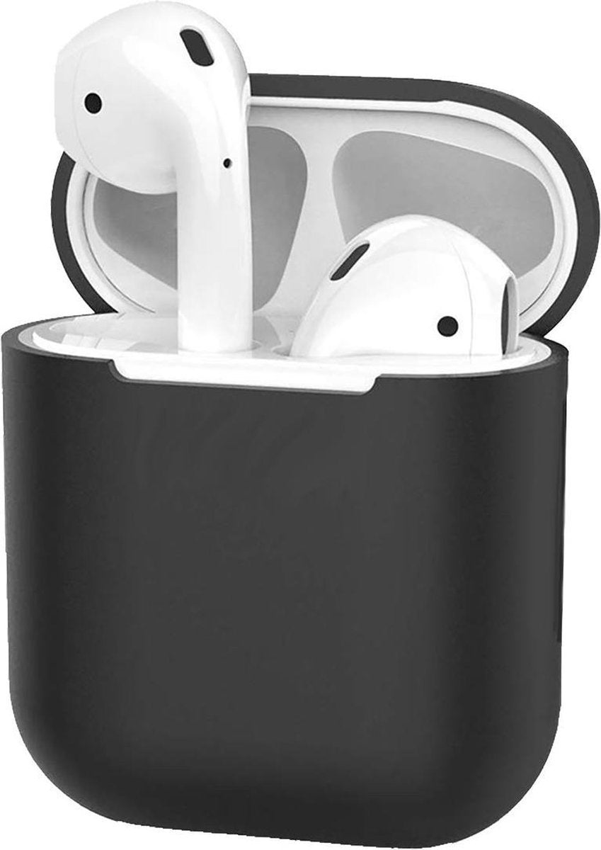 AirPods Hoesje Ultra Dun Siliconen - Zwart