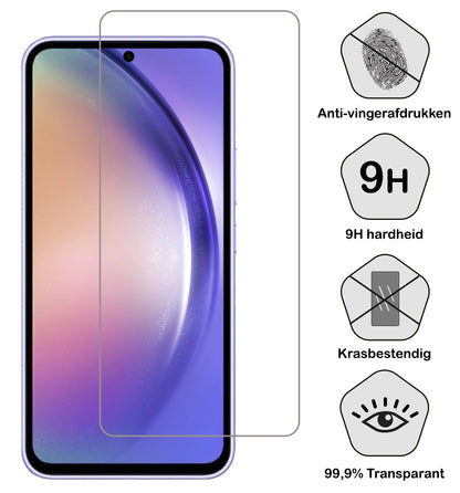 Samsung A54 Screenprotector Gehard Glas - Anti-kras