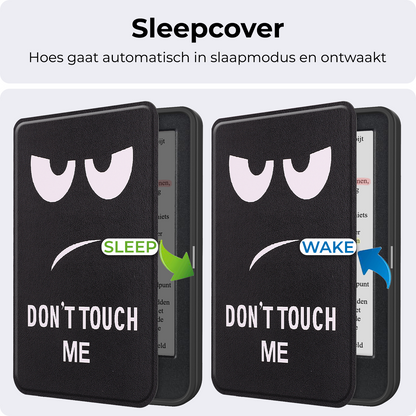 Kobo Clara Colour Bookcase Hoes Shockabsorberend - Don't Touch Me