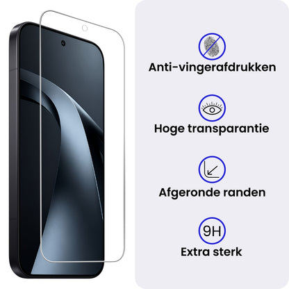 Xiaomi 17T Pro Screenprotector Gehard Glas - Anti-kras