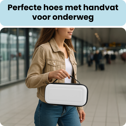 Nintendo Switch 2 Hard Cover Hoes met Spellen ruimte - Wit