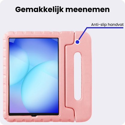Samsung Galaxy Tab A11 Kinderhoes Shockabsorberend Foam - Zalm