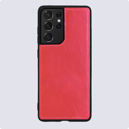 Samsung S21 Ultra Hoesje Bookcase Cover Uitneembaar - Wit