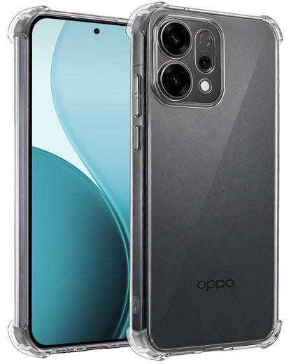 OPPO Reno 14 Hoesje Shockproof Backcover Siliconen - Transparant