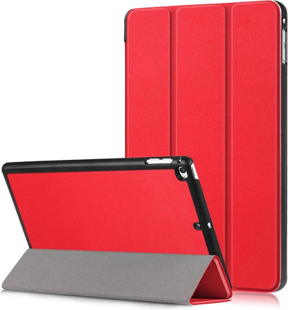 iPad Mini 4 Trifold Bookcase Hoes - Rood