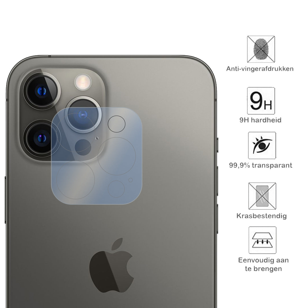 iPhone 14 Pro Camera Lens Protector Tempered Glass