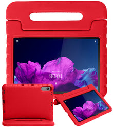 Lenovo Tab P11 Kinderhoes Shockabsorberend Foam - Rood