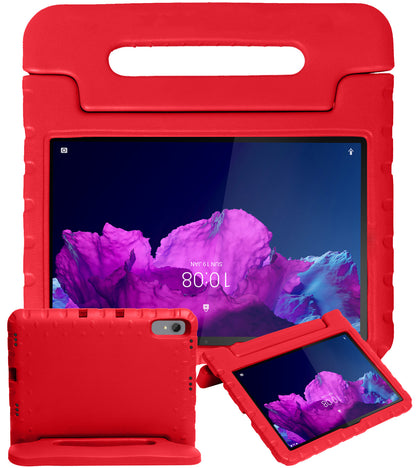 Lenovo Tab P11 Kinderhoes Shockabsorberend Foam - Rood