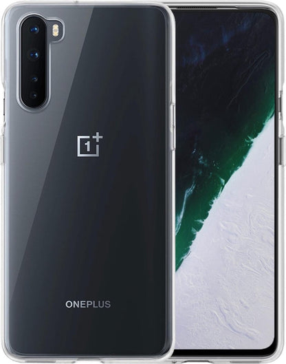 OnePlus Nord Hoesje Siliconen Backcover Lichtgewicht - Transparant